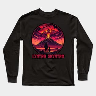 Circle View eruption lynyrd Long Sleeve T-Shirt